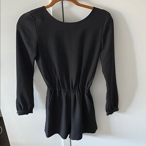 Elegant Black romper - Wilfred
